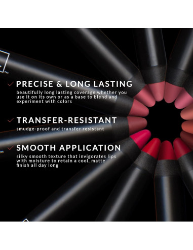 Lápiz Labial Mate K7L Sueño Dulce - Ultra Pigmentado 3.13g