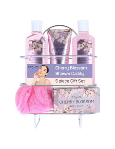 Juego de Baño SpaLife Flores de Cerezo - 5 Piezas Hidratantes