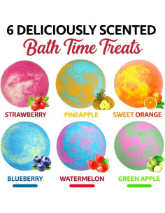 Bombas de Baño Unicornio Mineral Me - 6 Piezas con Joyería 2