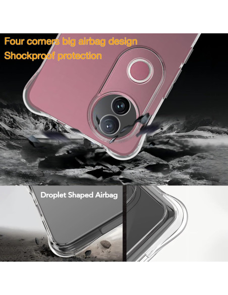Funda TPU Transparente USTIYA para Vivo V50 5G/S20 5G