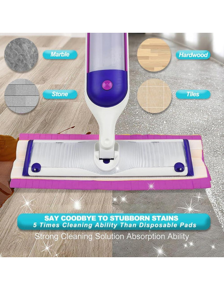 2 Almohadillas de Limpieza Reutilizables BLOCE para Swiffer