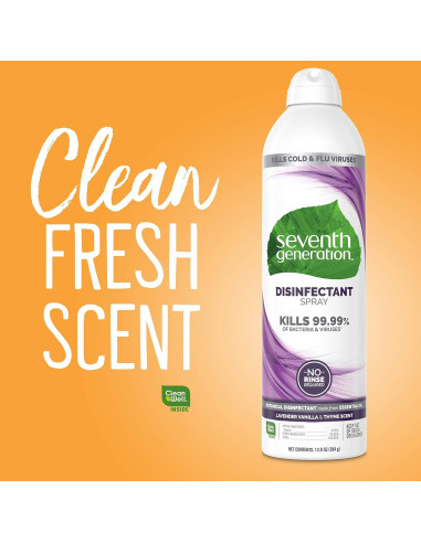 Desinfectante en aerosol Seventh Generation 392g Lavanda