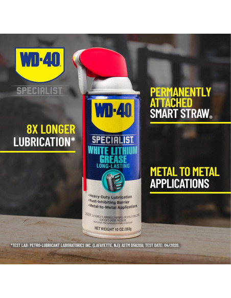 Spray de Grasa de Litio Blanca WD-40 Especialista 283.5 g