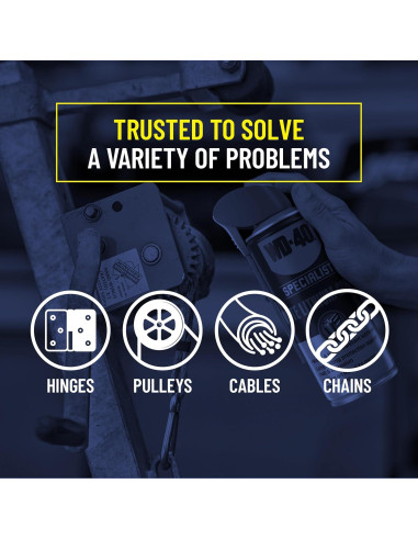 Spray de Grasa de Litio Blanca WD-40 Especialista 283.5 g