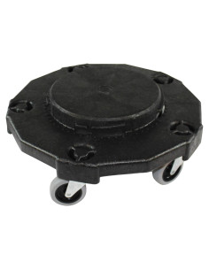 Carrito para Recipiente de Basura Redondo Genuine Joe GJO11586