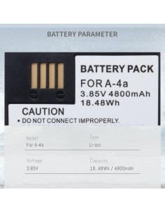 Paquete de 2 Baterías A-4a DFTIM para Arlo Pro 3/4/Ultra 2