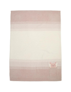 Manta de cochecito Barefoot Dreams Flying Pig 76x102 cm 2