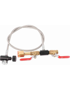 Adaptador de Recarga CO2 CGA-320 con Manguera 91 cm - Sin Manómetro 2