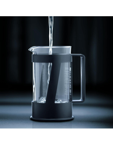 Cafetera de Émbolo Bodum Crema 4 Tazas 500 ml Negra