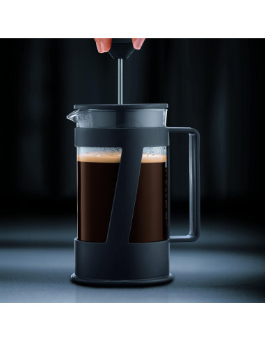Cafetera de Émbolo Bodum Crema 4 Tazas 500 ml Negra