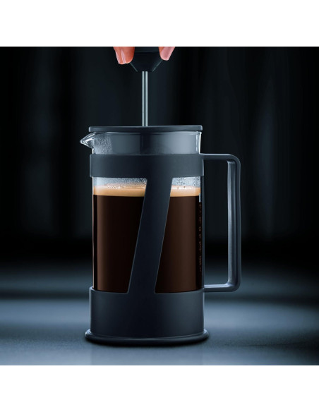Cafetera de Émbolo Bodum Crema 4 Tazas 500 ml Negra