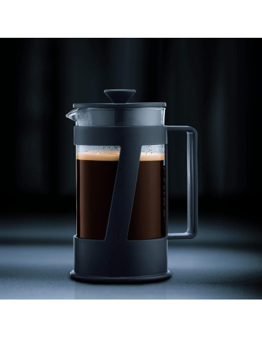 Cafetera de Émbolo Bodum Crema 4 Tazas 500 ml Negra