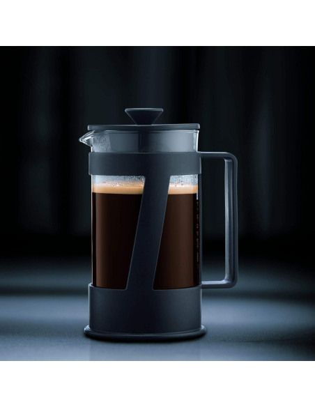 Cafetera de Émbolo Bodum Crema 4 Tazas 500 ml Negra