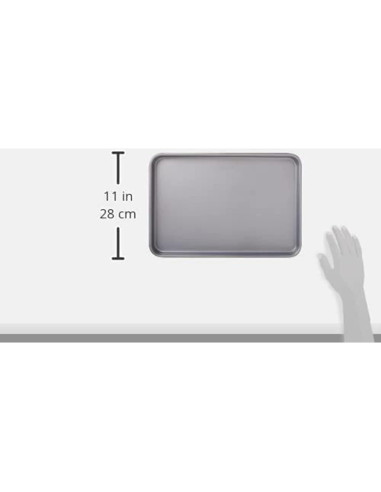 Bandeja para Hornear Antiadherente Cuisinart 39.4x27cm Plata