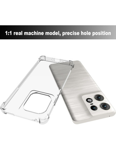 Funda TPU Transparente USTIYA para Motorola Moto Edge 50 Pro