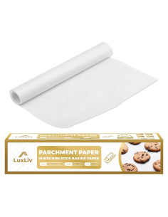 Rollo de Papel Pergamino LuxLiv 30 cm x 50 m Antiadherente