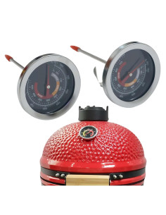 Termómetro de Reemplazo FAQQ para Parrillas Big Green Egg - Preciso y Duradero