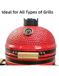 Termómetro de Reemplazo FAQQ para Parrillas Big Green Egg - Preciso y Duradero 2