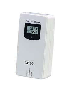 Sensor Remoto Inalámbrico Deluxe Taylor, Monitor de Temperatura y Humedad