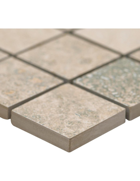 Azulejo de Porcelana Mate MSI Gris Leyenda 30.48x30.48 cm