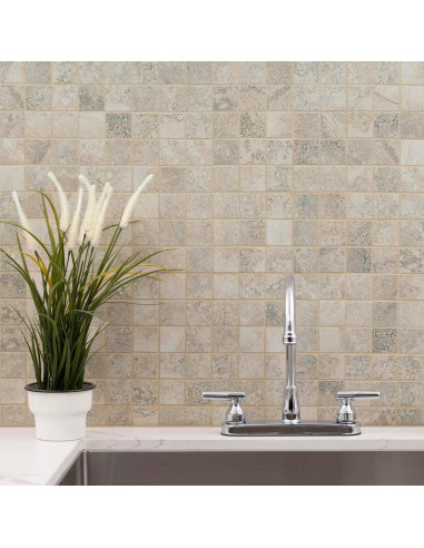 Azulejo de Porcelana Mate MSI Gris Leyenda 30.48x30.48 cm