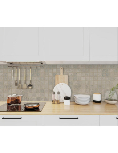 Azulejo de Porcelana Mate MSI Gris Leyenda 30.48x30.48 cm