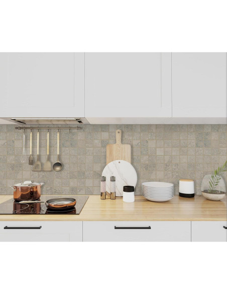 Azulejo de Porcelana Mate MSI Gris Leyenda 30.48x30.48 cm