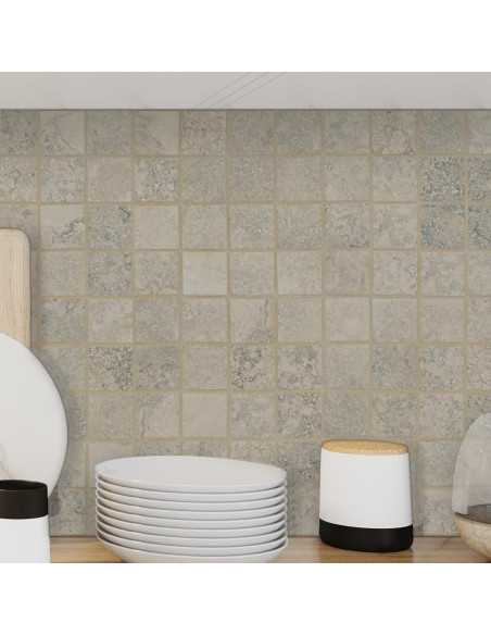 Azulejo de Porcelana Mate MSI Gris Leyenda 30.48x30.48 cm