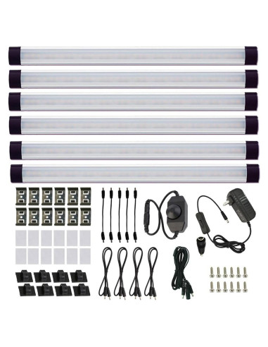 Kit de Iluminación LED AIBOO 6 Paneles 12V Regulable Blanco Día