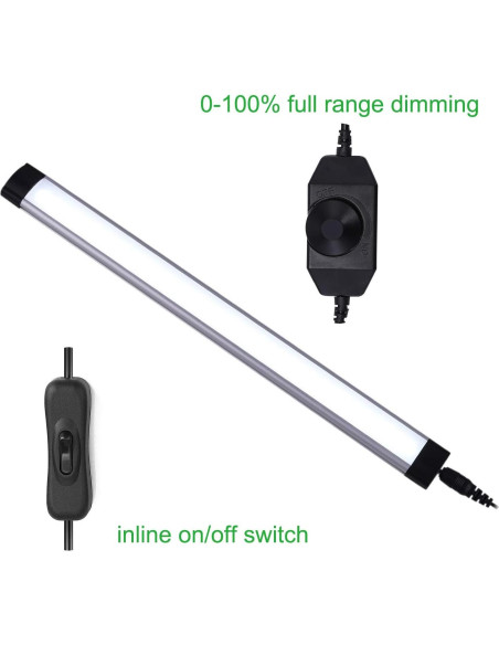 Kit de Iluminación LED AIBOO 6 Paneles 12V Regulable Blanco Día