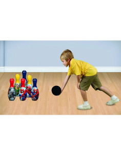 Set de Bolos Spiderman UPD - 6 Bolos y 1 Bola - 0.68 kg 2