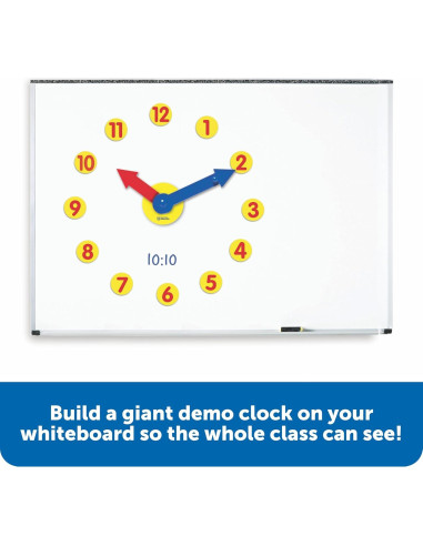 Juego de Actividades Magnéticas Learning Resources Reloj Gigante