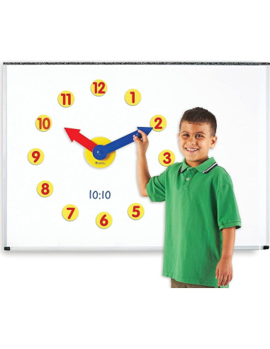 Juego de Actividades Magnéticas Learning Resources Reloj Gigante