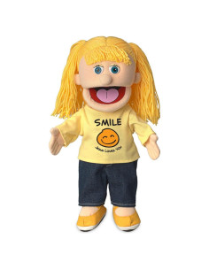 Marioneta de Mano Silly Puppets 35.56 cm Niña Durazno