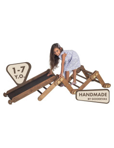 Juego de Escalera de Serpiente Plegable Goodevas 2-en-1