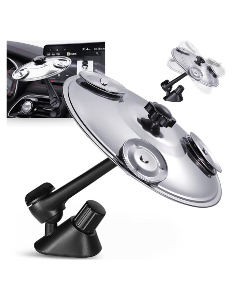 Parcho Mejorado Platillo de Ventilación para Auto Plata