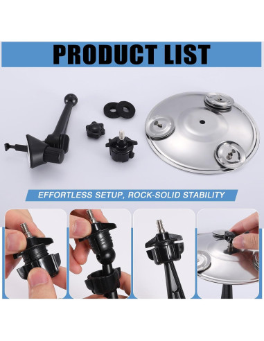 Parcho Mejorado Platillo de Ventilación para Auto Plata