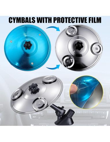 Parcho Mejorado Platillo de Ventilación para Auto Plata