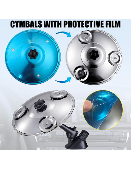 Parcho Mejorado Platillo de Ventilación para Auto Plata