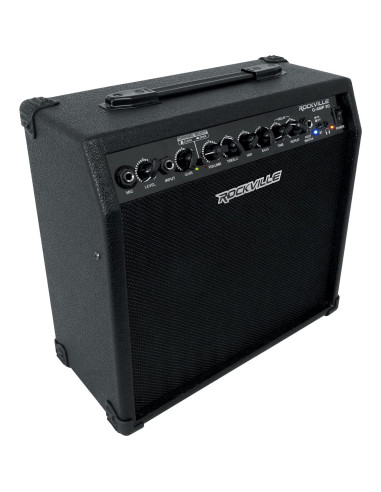 Amplificador Combo de Guitarra Rockville G-AMP 30 Bluetooth 30W