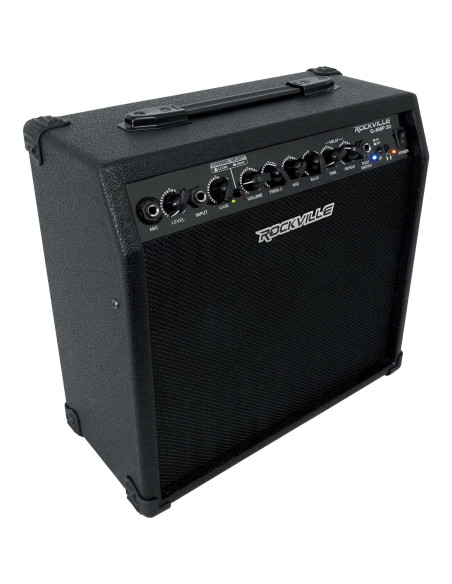 Amplificador Combo de Guitarra Rockville G-AMP 30 Bluetooth 30W