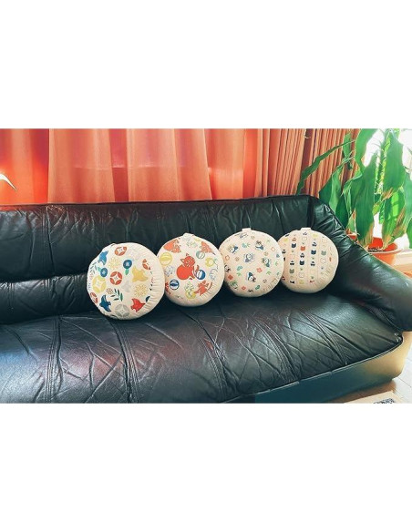 Cojín Zafu para Meditación Zen Momoten Beige 28 cm Kapok