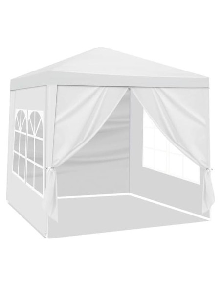 Carpa Plegable Pop Up Genérico 2x2m Impermeable Blanca