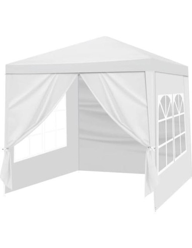 Carpa Plegable Pop Up Genérico 2x2m Impermeable Blanca