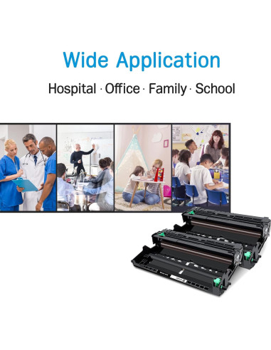 Unidad de Tambor Reemplazo Brother DR820 - 2 Negro - 30,000 Páginas