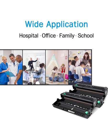 Unidad de Tambor Reemplazo Brother DR820 - 2 Negro - 30,000 Páginas