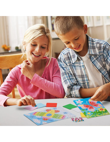 Kit de Arte de Pegatinas de Mosaico LZHZH para Niños - 6 Piezas Kit de Arte de Pegatinas de Mosaico LZHZH para Niños - 6 Piezas