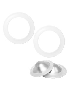Anillos de Silicona Médica Barely-There para Lactancia 2pcs