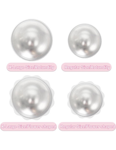 Anillos de Silicona Médica Barely-There para Lactancia 2pcs