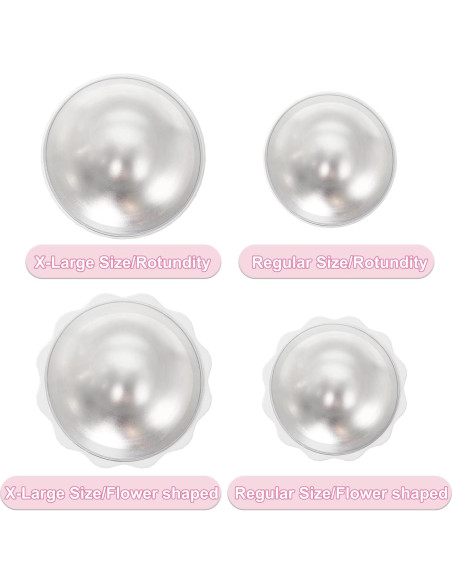 Anillos de Silicona Médica Barely-There para Lactancia 2pcs